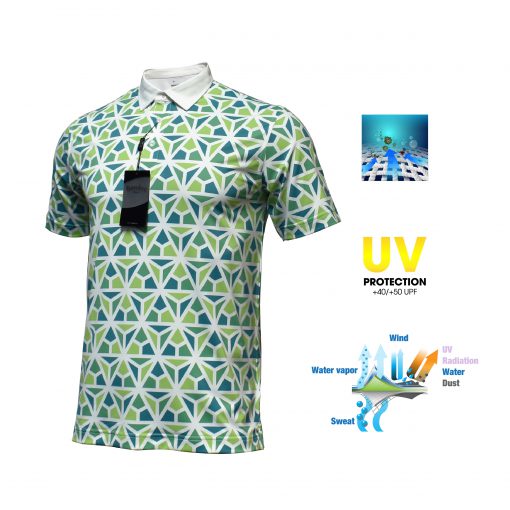 ÁO GOLF NAM HANDEE HOA VĂN CAO CẤP