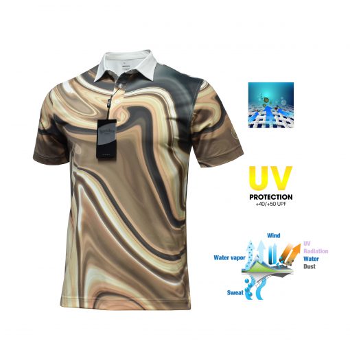 ÁO GOLF NAM HANDEE HOA VĂN CAO CẤP