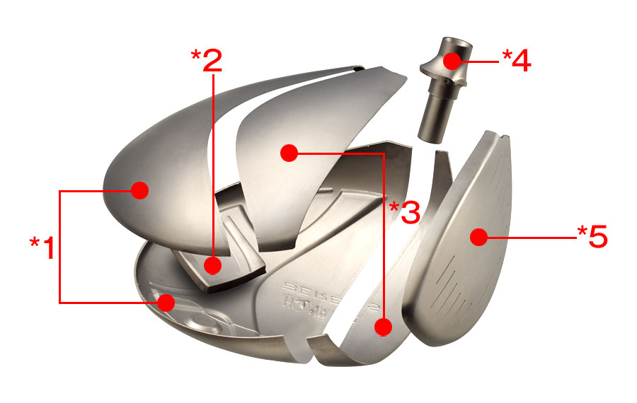 Gậy golf Fairway Honma Beres S-02 3 sao