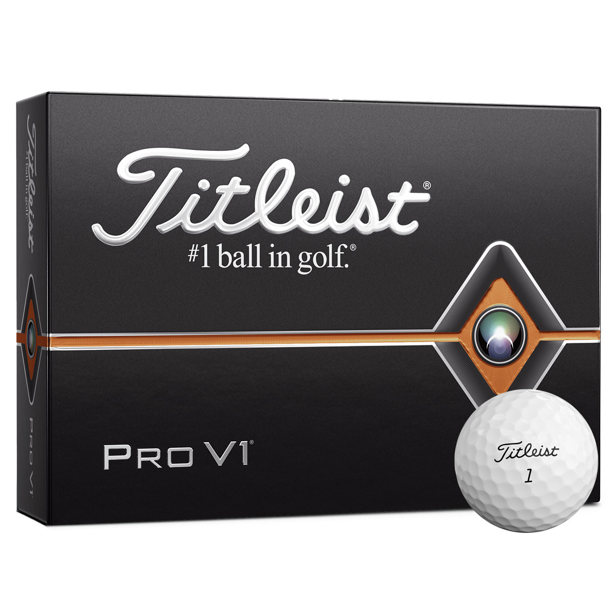 Bóng golf Titleist Pro V1 2019 hộp 12 quả
