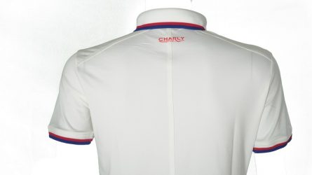 Áo golf Charly cộc tay màu trắng CHL-ACT1M-T