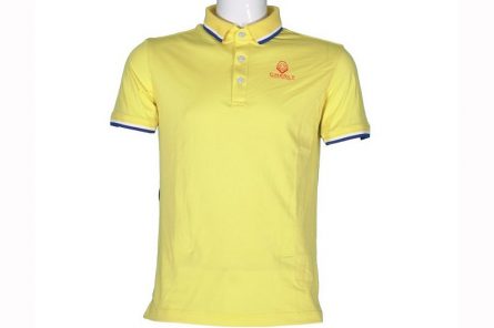 Áo golf Charly cộc tay màu vàng CHL-ACT1M-V