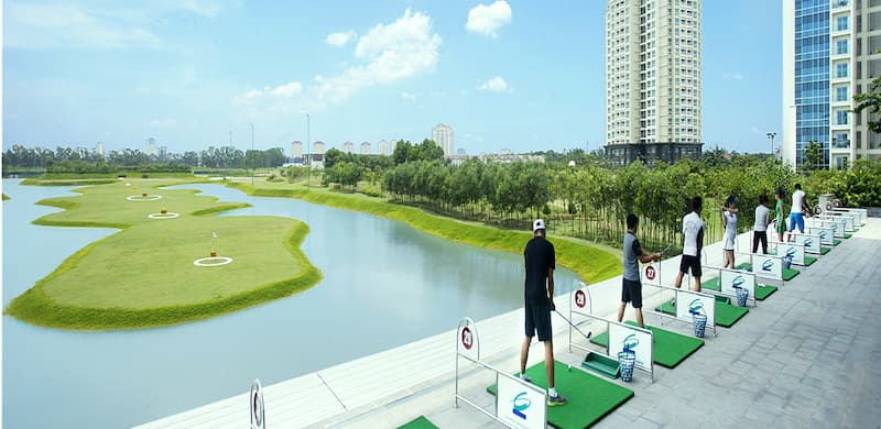 Sân tập golf ciputra ở Hà Nội