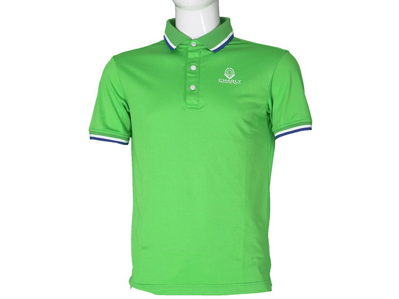 áo golf Charly cộc tay xanh lá cây CHL-ACT1M-XL