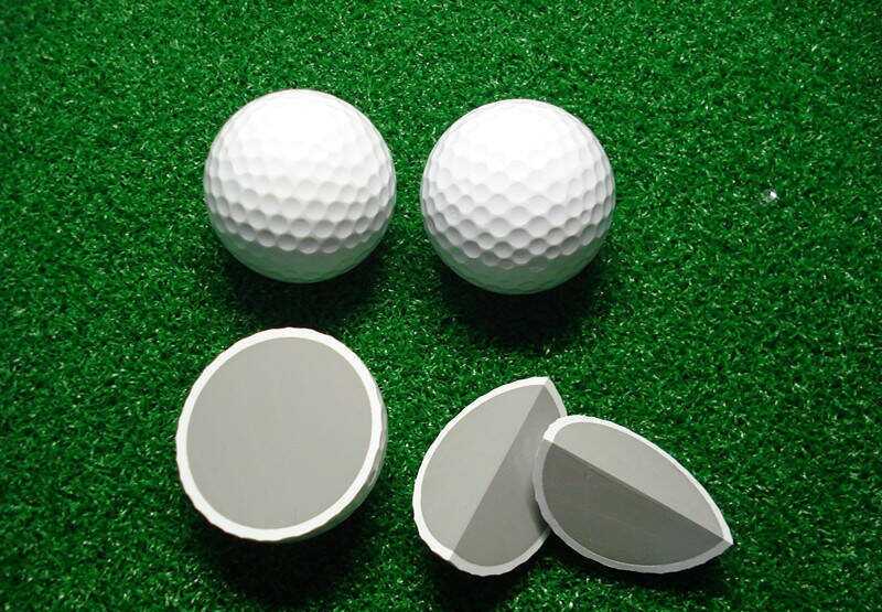 Hình ảnh cấu tạo bóng golf 2 lớp
