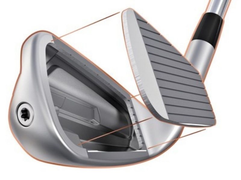Gậy golf Ping G700 có thiết kế mặt và đầu gậy khá đặc biệt so với các phiên bản trước đó