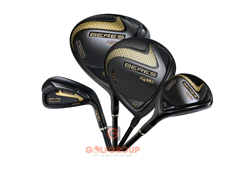 Gậy Golf Honma New Beres 07 3 sao Black Limited Edition với thiết kế đẳng cấp