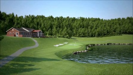 Sân golf Yên Bình Thái Nguyên là dự án trọng điểm của tỉnh (Ảnh minh họa)