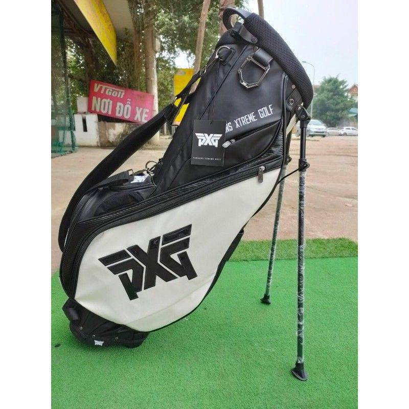 Túi golf PXG Pro P888 hai màu trắng đen cổ điển