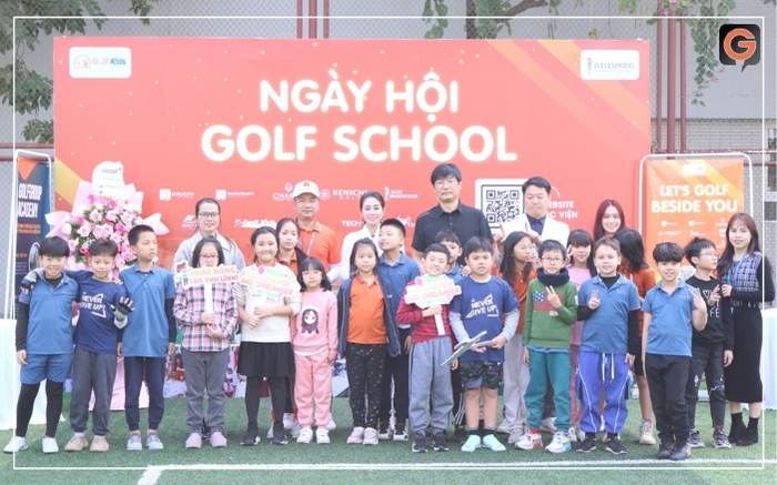 golf cho trẻ em tại trường well spring