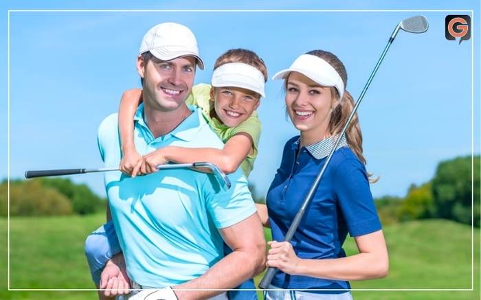 golf cho trẻ em và gia đình
