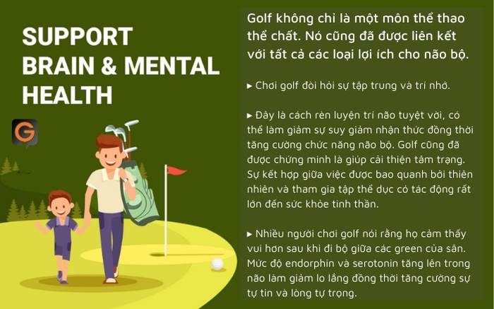lợi ích của golf cho trẻ em