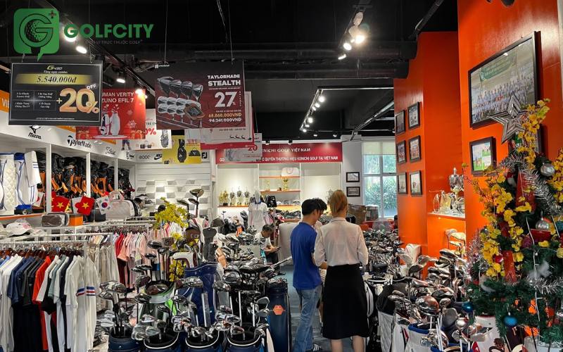 Golfcity phân phối đa dạng thương hiệu gậy golf golf cao cấp, chính hãng với giá tốt nhất