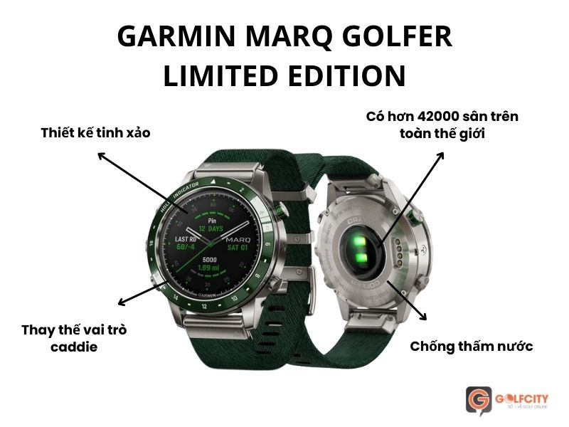 Thiết kế đồng hồ Gasmin MARQ Golfer Limited Edition