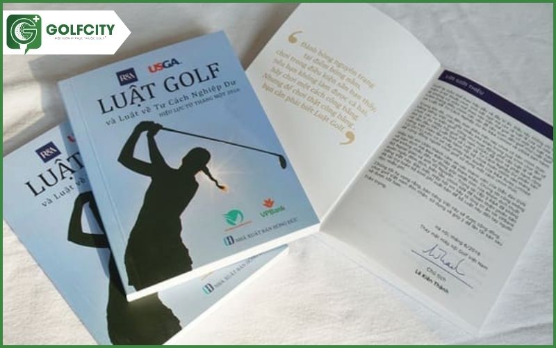 Tìm hiểu về golf qua những cuốn sách về luật chơi