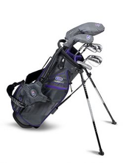 Bộ Gậy Golf Fullset Left Hand UL54-s 7 Club DV3 Stand, Grey/Purple Bag