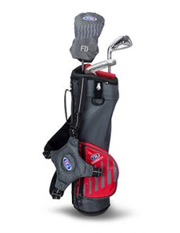 Bộ Gậy Golf Fullset Left Hand UL39-s 3 Club Carry Set, Grey/Red Bag