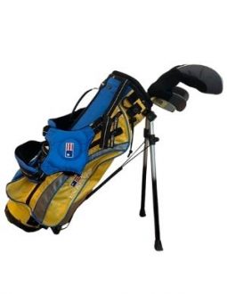 Bộ Gậy Golf Fullset UL42 4 Club Stand Bag Set All Graph, Yel/Blu/Sil Bag