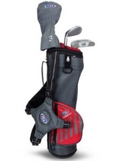 Bộ Gậy Golf Fullset UL39-s 3 Club Carry Set All Graphite, Grey/Red Bag