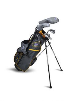 Bộ Gậy Golf Fullset Left Hand UL63-u 5 Club Stand, Grey/Gold Bag