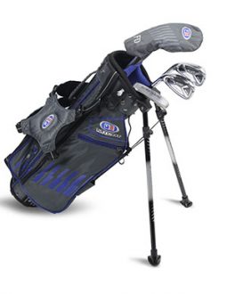 Bộ Gậy Golf Fullset LEFT HAND UL45-u 4 Club Stand, Grey/Blue Bag