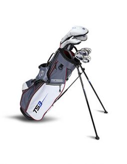 Bộ Gậy Golf Fullset Left Hand TS3-60 10 Club Stand v5 Gre/Whi/Mar Bag