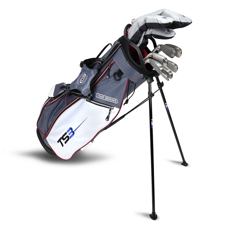 Fullset TS3-60 11 Club Stand Set, v5 All Graphite, Gre/Whi/Mar Bag là lựa chọn hàng đầu cho golfer nhí