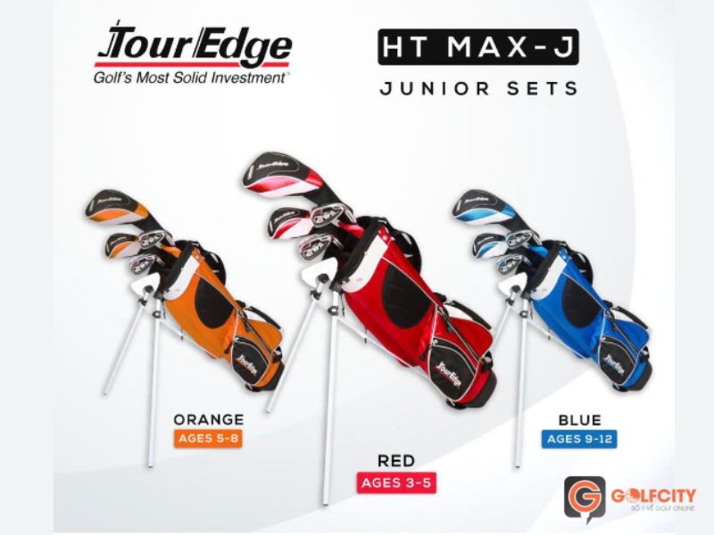 Bộ gậy golf fullset Tour Edge HT Max-J Junior Set 5-8 tuổi