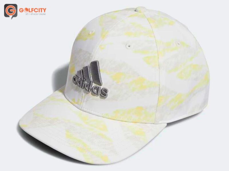 Mũ Golf Nam Adidas Tour Pattern Trắng HI1295
