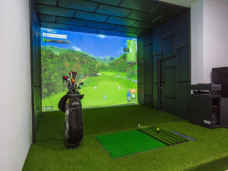 Tập luyện tại phòng tập đánh golf 3D là lựa chọn của nhiều golfer 