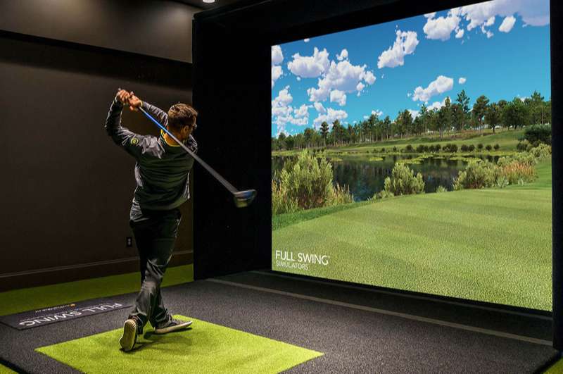 Phòng chơi golf 3D màn hình đơn