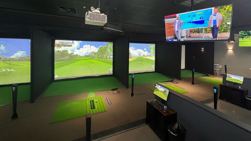 Lắp đặt phòng golf 3d tại các trung tâm thương mại