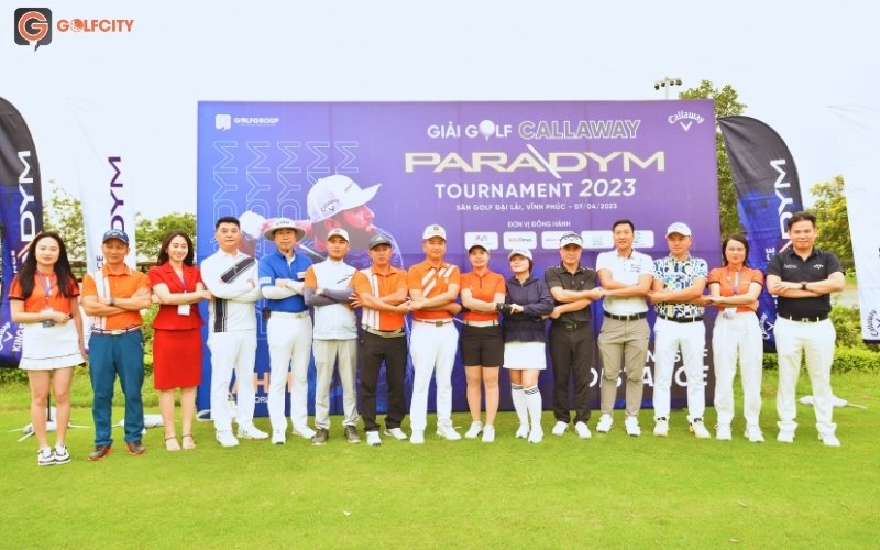 Giải golf Callaway Paradym được tổ chức tại sân golf Đại Lải