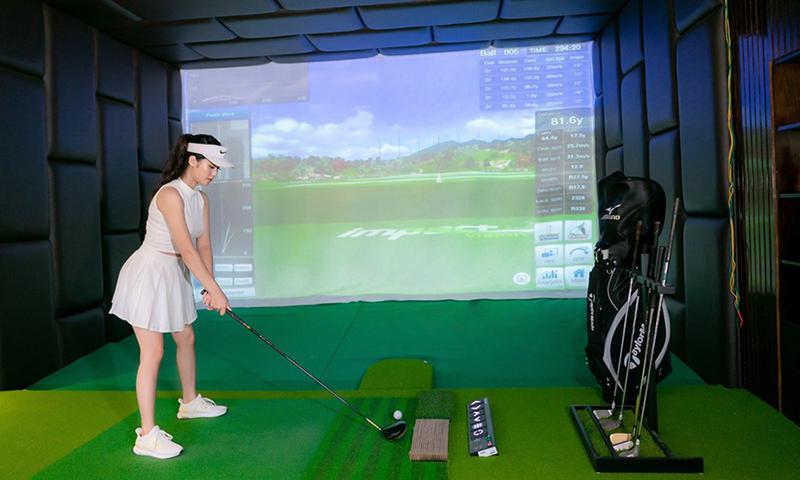 Phòng tập golf 3D GSwing được Hiệp hội golf chuyên nghiệp Hàn Quốc công nhận