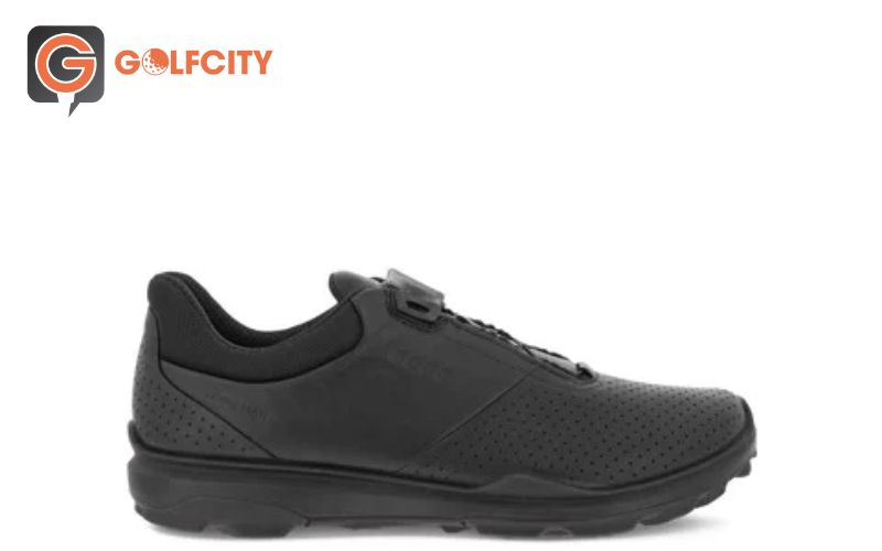 Giày đế mềm nam Ecco Biom Hybrid 3 Black được làm từ chất liệu da cao cấp