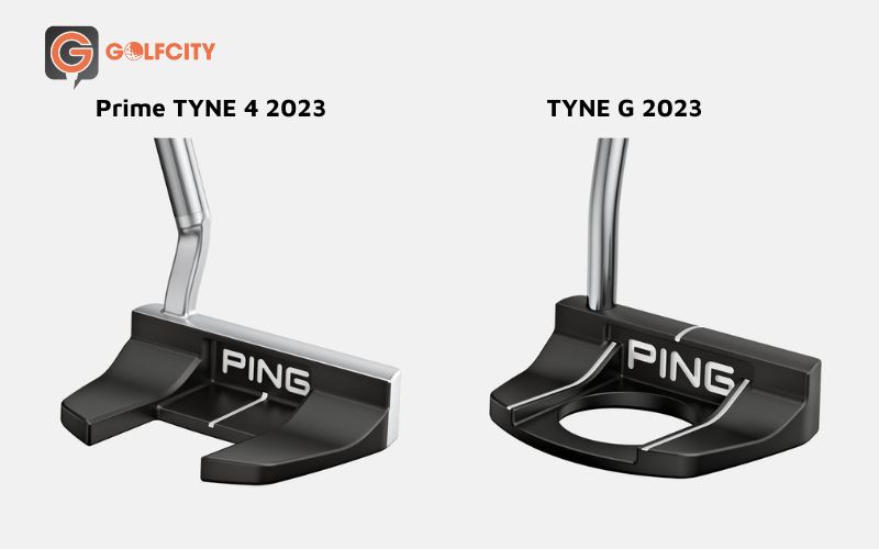 So sánh giữa putter Ping TYNE G New 2023 và putter Ping Prime TYNE 4 New 2023