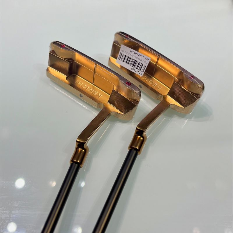 Gậy golf Putter Kenichi Lava Steel 2023 new với kiểu dáng đầu gậy Blade nâng cấp