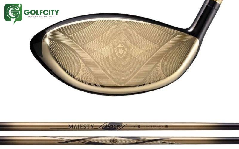 Cải tiến trong chất liệu của sản phẩm gậy golf Majesty Royale