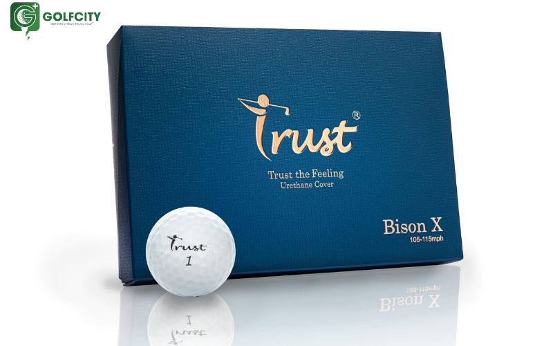 Bóng golf Trust Bison X New (hộp 12 bóng) được nhiều golfer lựa chọn