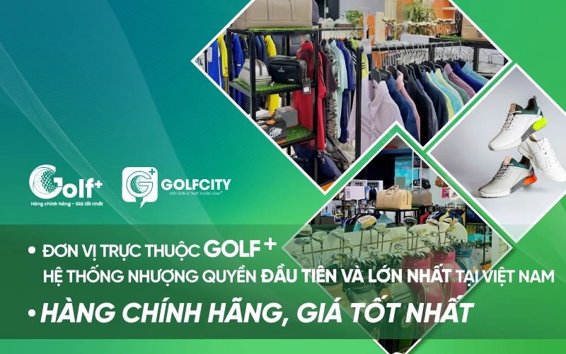 GolfCity trực thuộc Golf+ - Hệ thống nhượng quyền đầu tiên và lớn nhất tại Việt Nam