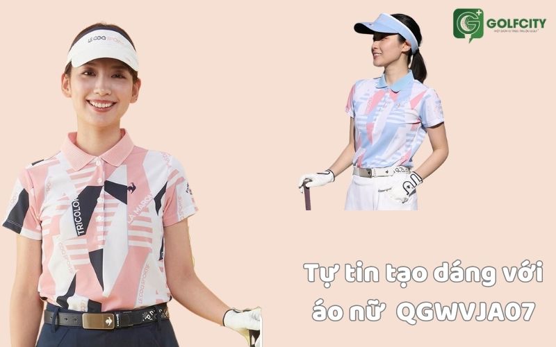 Thiết kế của áo golf nữ QGWVJA07