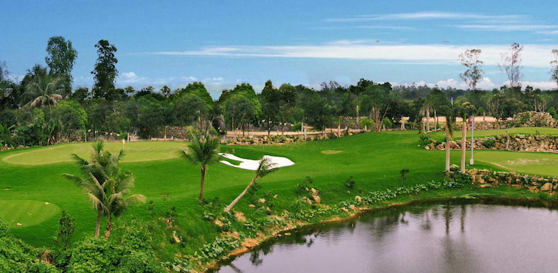 Sân golf với thiết kế độc đáo, mới lạ, thu hút đông đảo golfer ghé thăm