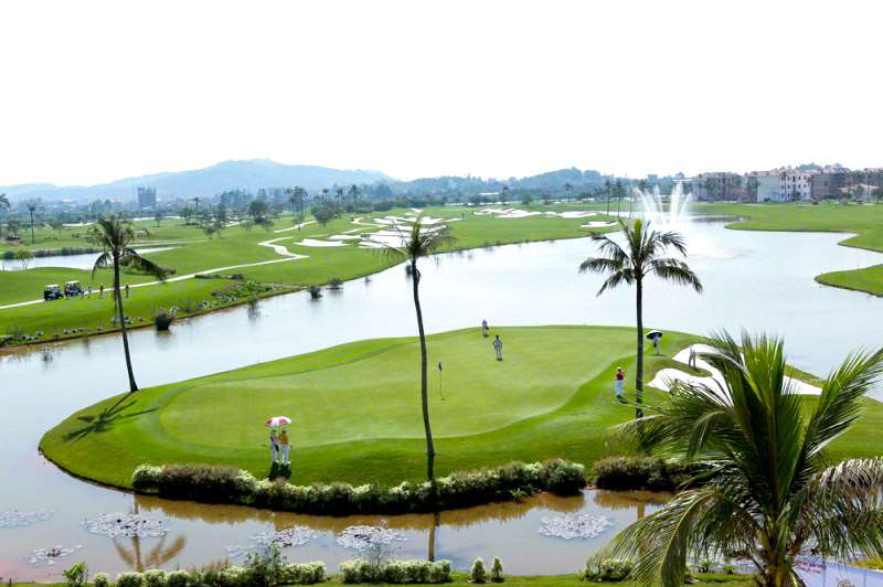 Sân golf Sông Giá được golfer đánh giá cao bởi thiết về và dịch vụ hiện đại