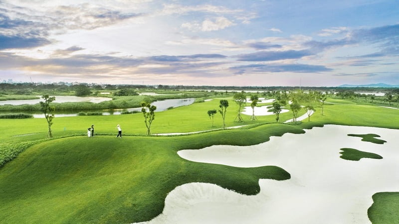 Vinpearl Golf Hải Phòng là sân golf nổi tiếng nhất tại Hải Phòng