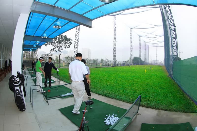Sân golf Trần Thái nằm tại vị trí đẹp, thuận lợi 