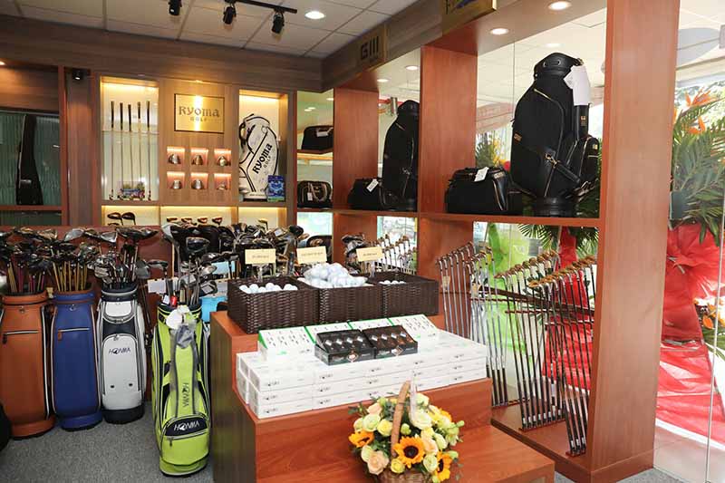 Cửa hàng Proshop tại sân golf Trần Thái