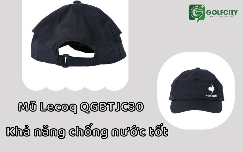 Thiết kế có trên mũ nam Lecoq QGBTJC30