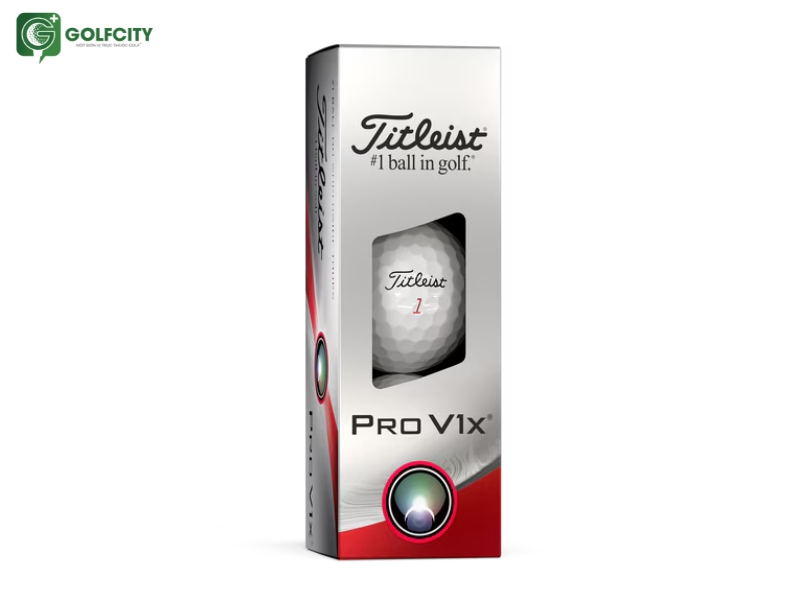 Bóng Pro V1x thích hợp cho golfer tìm kiếm loại bóng golf bay cao và nhiều lực dừng