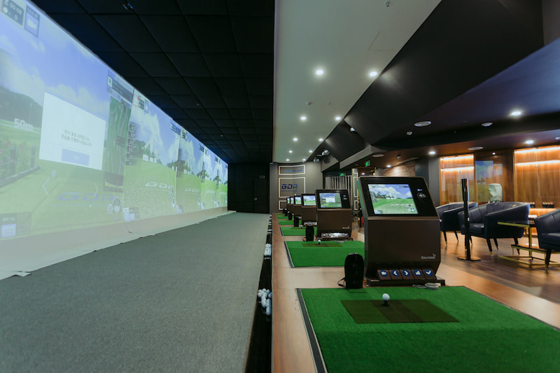 Golfzon Park là hệ thống tổ hợp golf 3D thông minh