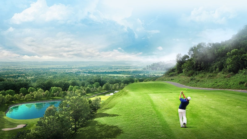 Sân golf Xuân Thành sở hữu ưu điểm về cả vị trí và thiết kế